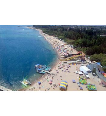 Туры на Иссык-Куль 2026, пляж Золотые пески – ЛЕТОМ